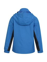 Mountain Warehouse Blue Kids Cannonball 3 in 1 Waterproof Jacket - Image 3 of 6