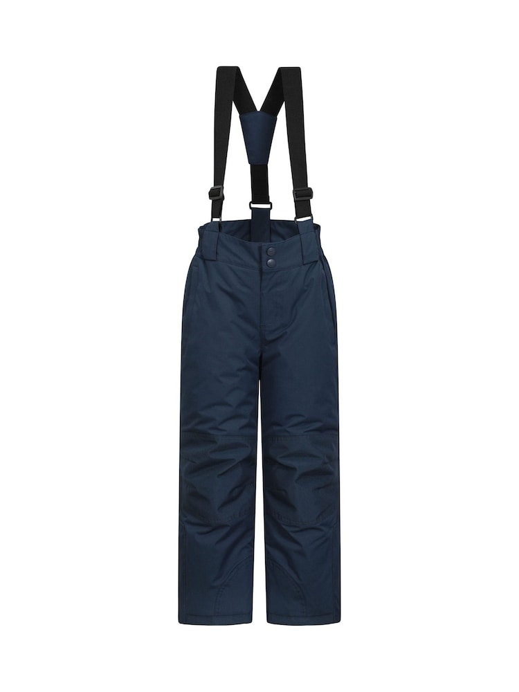 Mountain Warehouse Purple Kids Fleece Lined Printed Snow Ski Jacket And Trousers Set - Image 6 of 12