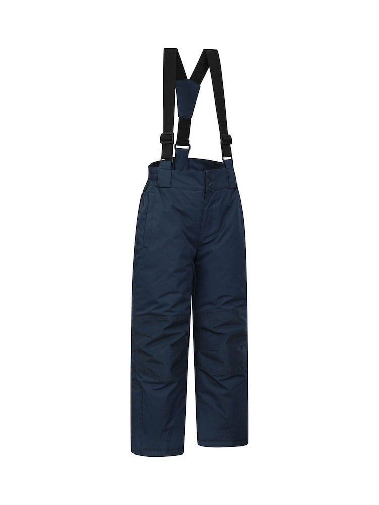 Mountain Warehouse Purple Kids Fleece Lined Printed Snow Ski Jacket And Trousers Set - Image 8 of 12