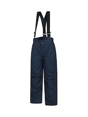 Mountain Warehouse Purple Kids Fleece Lined Printed Snow Ski Jacket And Trousers Set - Image 9 of 12