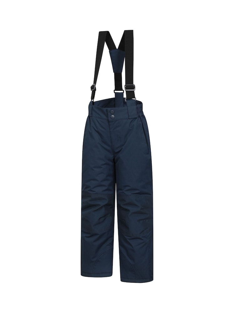 Mountain Warehouse Purple Kids Fleece Lined Printed Snow Ski Jacket And Trousers Set - Image 9 of 12