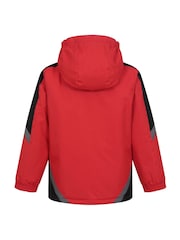Mountain Warehouse Red Kids Raptor Fleece Lined Snow Jacket - Image 2 of 6
