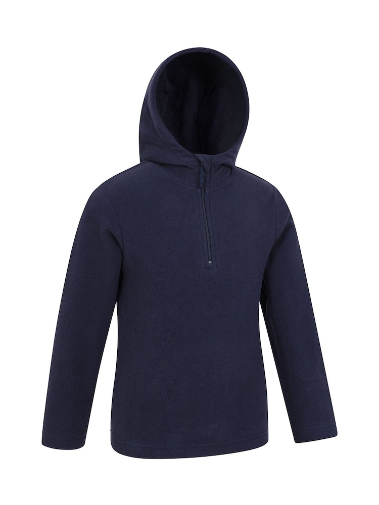 Mountain Warehouse Blue Kids Camber Fleece Hoodies 2 Pack - Image 4 of 11
