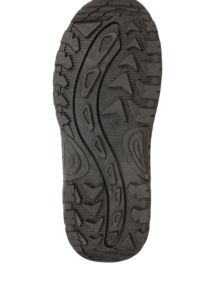 Mountain Warehouse Green Caribou Kids Single Stripe Sherpa Lined Adaptive Snow Boots - Image 6 of 9