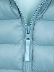 Mountain Warehouse Aqua Blue Seasons II Kids Water-Resistant Padded Jacket - Image 6 of 6