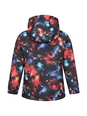 Mountain Warehouse Black Kids Fleece Lined Printed Snow Ski Jacket And Trousers Set - Image 3 of 12