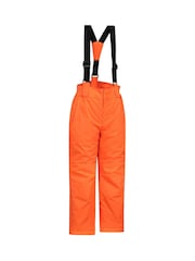 Mountain Warehouse Black Kids Fleece Lined Printed Snow Ski Jacket And Trousers Set - Image 8 of 12