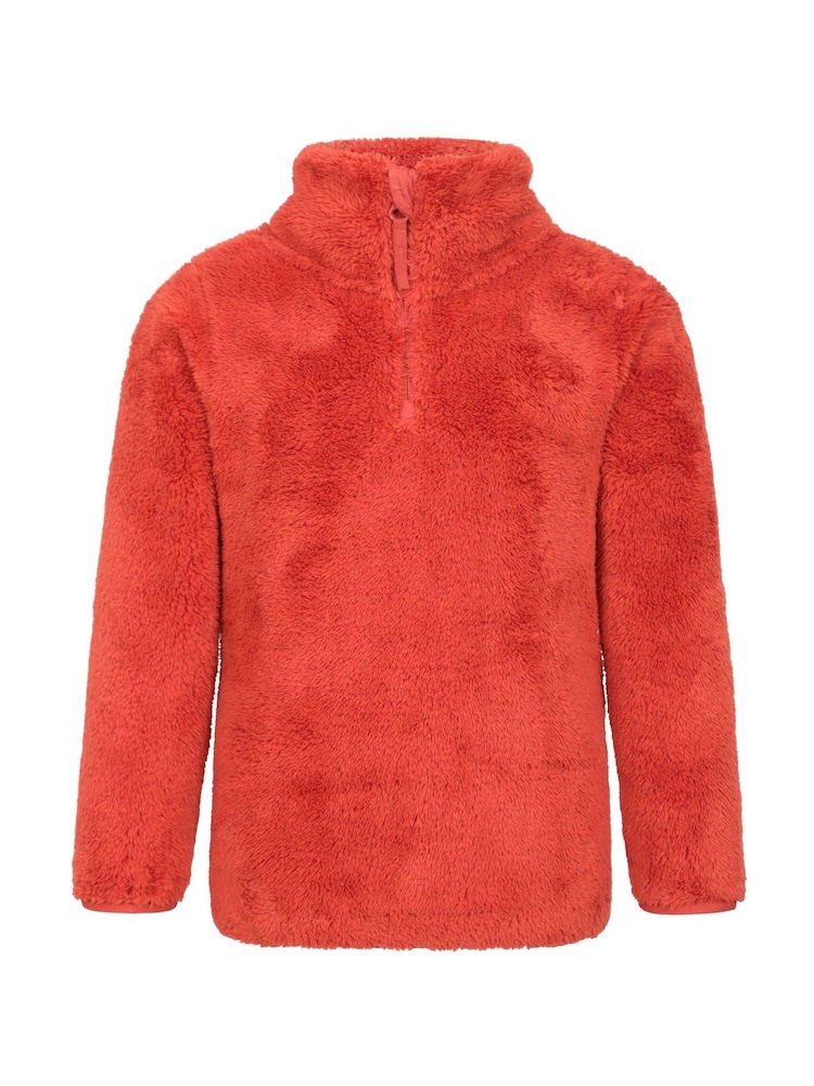 Mountain Warehouse Orange Teddy Kids Half-Zip Fleece - Image 1 of 5