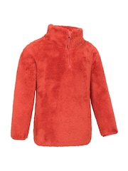 Mountain Warehouse Orange Teddy Kids Half-Zip Fleece - Image 2 of 5