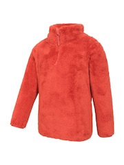 Mountain Warehouse Orange Teddy Kids Half-Zip Fleece - Image 4 of 5