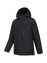 Mountain Warehouse Black Kids Noah Borg Lined Waterproof Jacket - Image 4 of 6