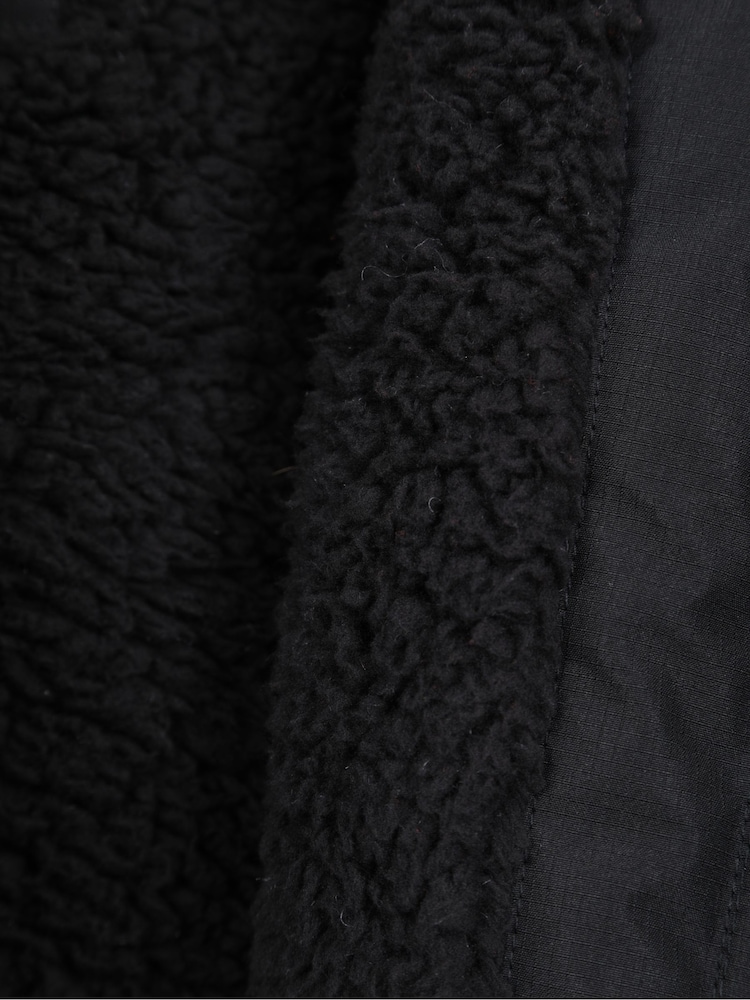 Mountain Warehouse Black Kids Noah Borg Lined Waterproof Jacket - Image 6 of 6