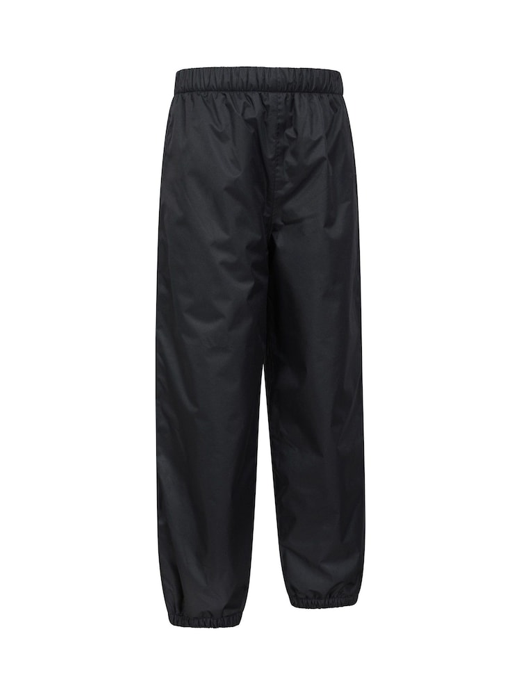 Pantalones impermeables forrados de lana para niños de Mountain Warehouse - Imagen 2 de 6