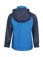 Mountain Warehouse Light Blue Torrent II Kids Waterproof Jacket - Image 5 of 6