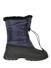 Mountain Warehouse Blue Sky Kids Whistler Sherpa Lined Snow Boots - Image 1 of 7