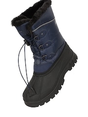 Mountain Warehouse Blue Sky Kids Whistler Sherpa Lined Snow Boots - Image 4 of 7