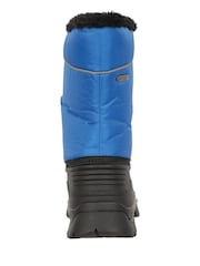Mountain Warehouse Mid Blue Whistler Kids Sherpa Lined Adaptive Snow Boots - Image 4 of 5