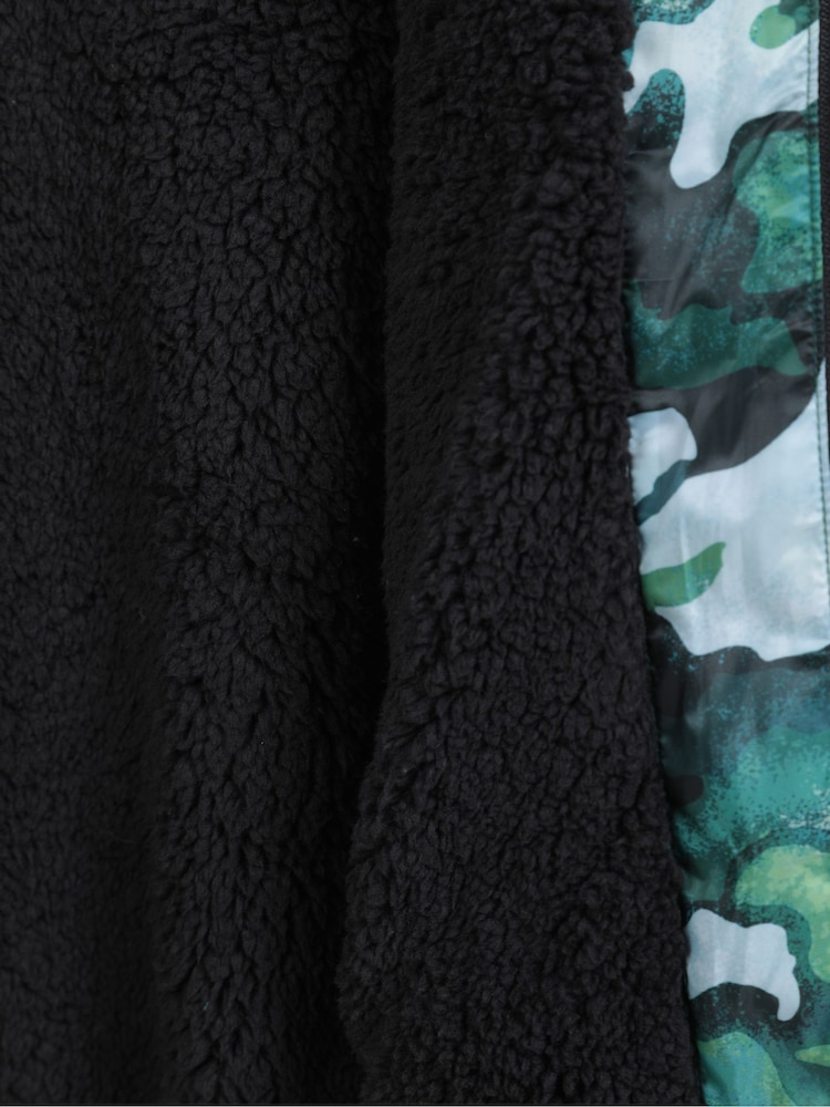 Mountain Warehouse Kids Seasons wasserfeste, mit Kunstfell gefütterte, wattierte Jacke - Bild 6 von 6 Mountain Warehouse Kids Seasons wasserfeste, mit Kunstfell gefütterte, wattierte Jacke - Bild 6 von 6