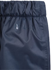 Mountain Warehouse Blue Waterproof Fleece Lined Kids Trousers - Image 4 of 5