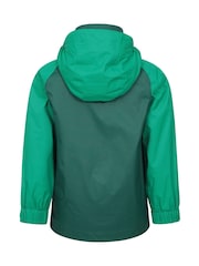 Mountain Warehouse Green Torrent II Kids Waterproof Jacket - Image 3 of 6