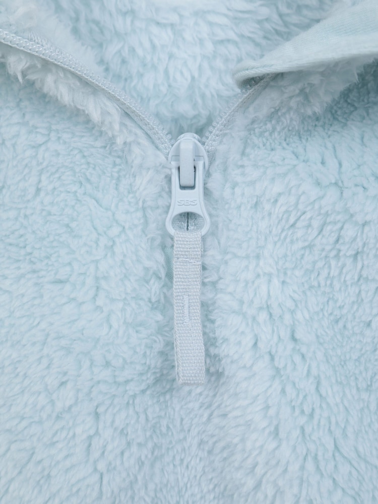 Mountain Warehouse Blue Teddy Kids Half-Zip Fleece - Image 5 of 5