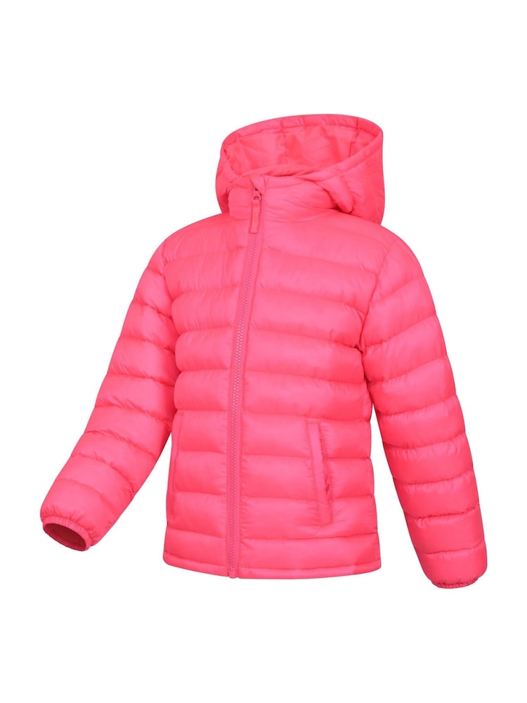 Mountain Warehouse Pink Seasons II Kids Water-Resistant Padded Jacket - Image 2 of 5