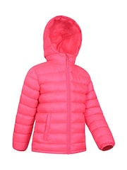 Mountain Warehouse Pink Seasons II Kids Water-Resistant Padded Jacket - Image 4 of 5
