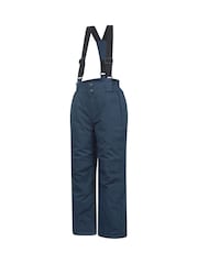 Mountain Warehouse Purple Kids Fleece Lined Snow Ski Jacket And Trousers Set - Image 9 of 12