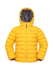 Mountain Warehouse Light Yellow Seasons II Kids Water-Resistant Padded Jacket - Image 1 of 5
