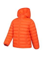 Mountain Warehouse Dark Orange Seasons II Kids Water-Resistant Padded Jacket - Image 2 of 5
