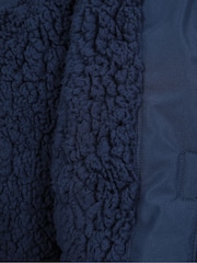 Mountain Warehouse Blue Kids Noah Borg Lined Waterproof Jacket - Image 6 of 6