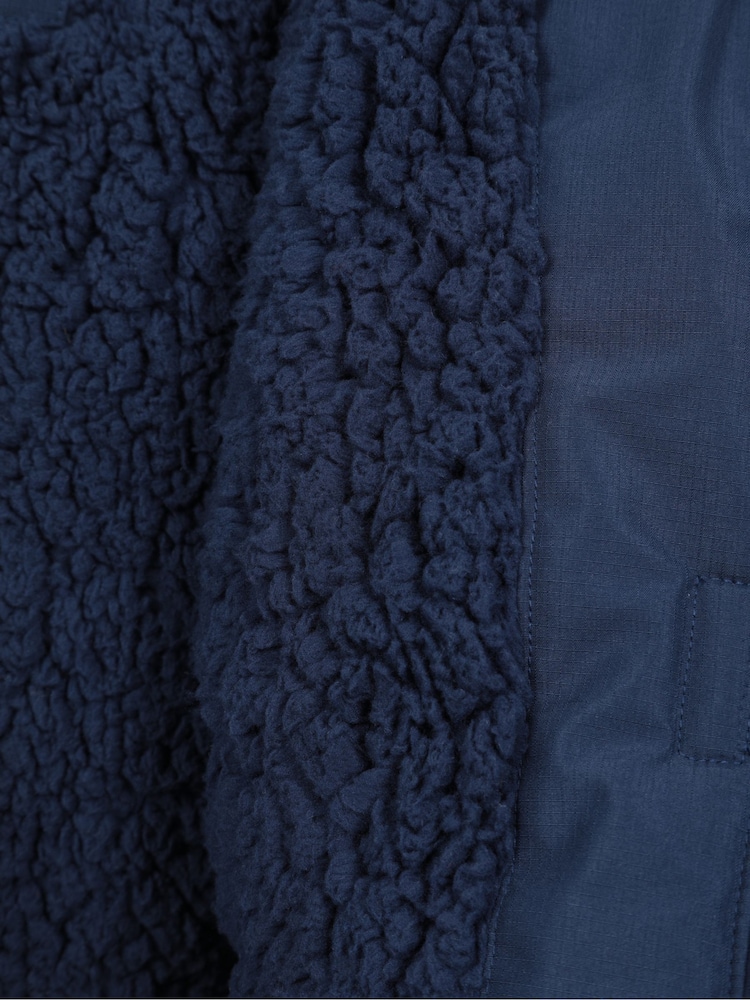Mountain Warehouse Blue Kids Noah Borg Lined Waterproof Jacket - Image 6 of 6