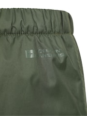 Verde - Pantalones con forro polar impermeables de niño de Mountain Warehouse - Imagen 5 de 6