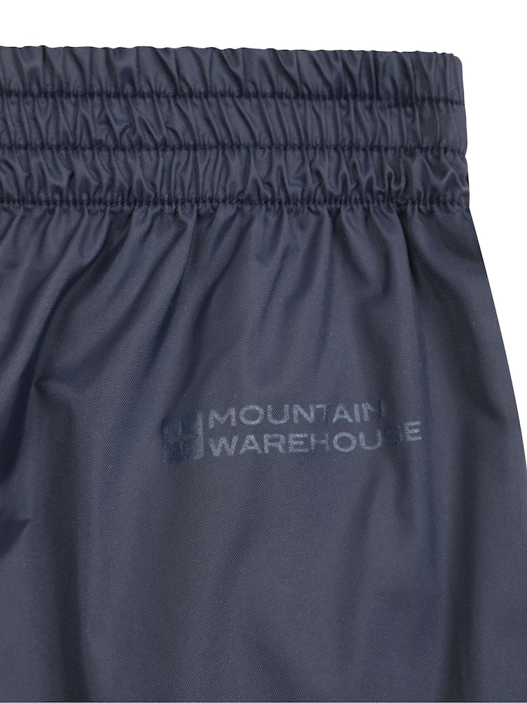 Mountain Warehouse Blue Kids Pakka Waterproof Jacket And Overtrousers Set - Image 12 of 12