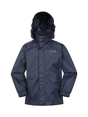 Mountain Warehouse Blue Kids Pakka Waterproof Jacket And Overtrousers Set - Image 2 of 12