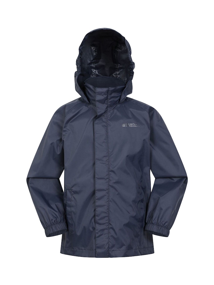 Mountain Warehouse Blue Kids Pakka Waterproof Jacket And Overtrousers Set - Image 2 of 12
