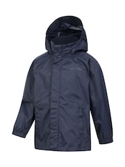 Mountain Warehouse Blue Kids Pakka Waterproof Jacket And Overtrousers Set - Image 5 of 12
