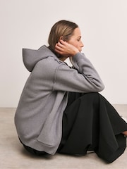 Anthology By JD Williams Purple Williams Grey Bomber Jacket - Image 3 of 4