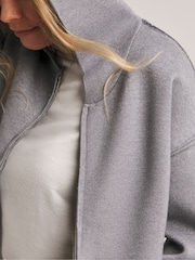 Anthology By JD Williams Purple Williams Grey Bomber Jacket - Image 4 of 4