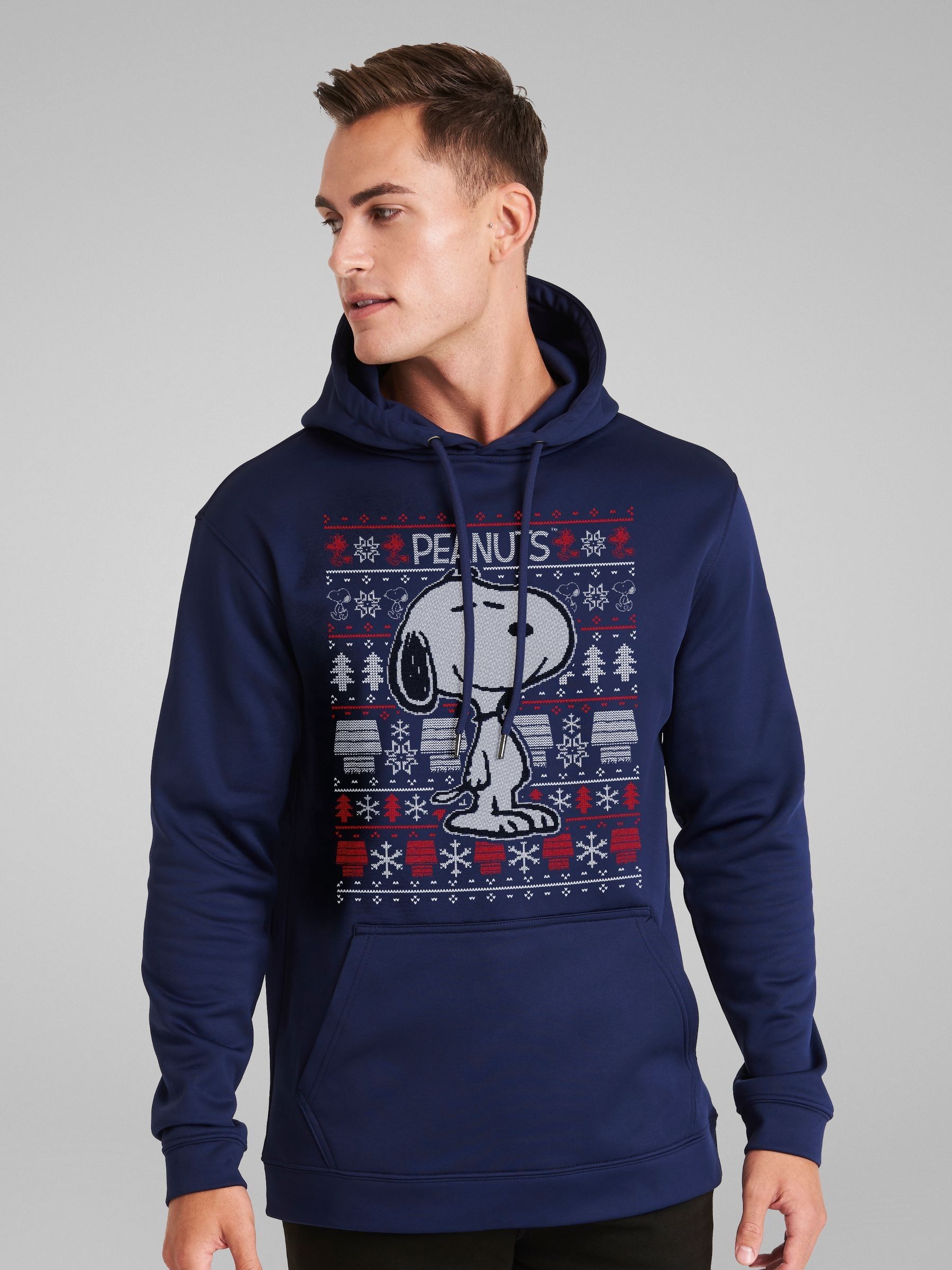 Snoopy hooded sweatshirt store