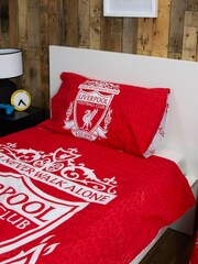Character World Red Liverpool Reversible Polycotton Football Duvet Cover Set - Image 3 of 5