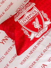 Character World Red Liverpool Reversible Polycotton Football Duvet Cover Set - Image 4 of 5