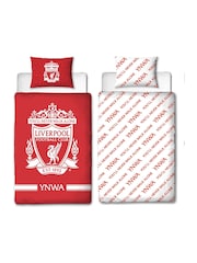 Character World Red Liverpool Reversible Polycotton Football Duvet Cover Set - Image 5 of 5