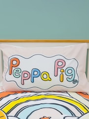 Character World Pink Peppa Pig Reversible Polycotton Duvet Cover Set - Image 3 of 5
