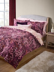 144tc 100% Cotton Reversible Duvet Cover and Pillowcase Set - Image 2 of 6
