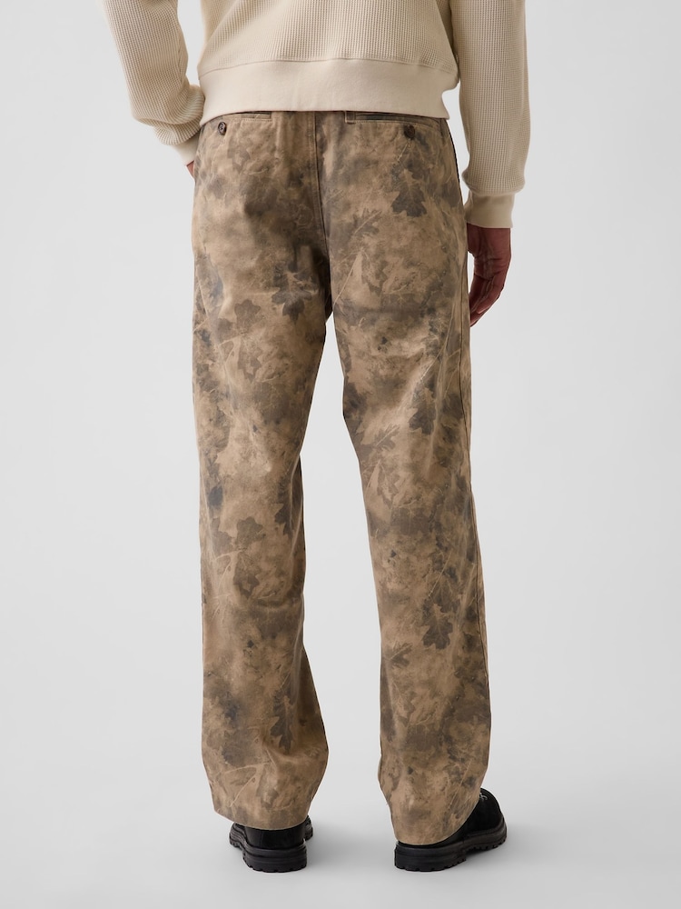 Grün - Gap Baggy-Chinohose aus schwerem Twill - Bild 2 von 6