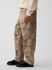 Grün - Gap Baggy-Chinohose aus schwerem Twill - Bild 3 von 6
