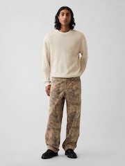 Grün - Gap Baggy-Chinohose aus schwerem Twill - Bild 4 von 6