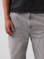Γκρι - Τζιν Carpenter με διπλό γόνατο Gap 90s - Εικόνα 6 από 6