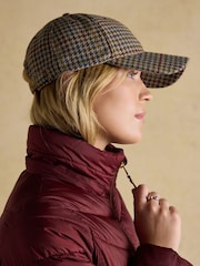 Joules Pembury Red Showerproof Longline Padded Coat with Hood - Image 3 of 10